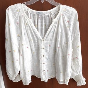 Rails cotton floral blouse